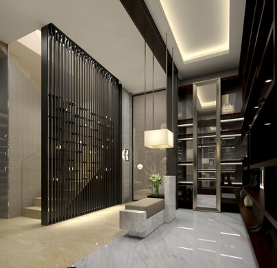 會舍裝修設(shè)計，新中式裝修設(shè)計