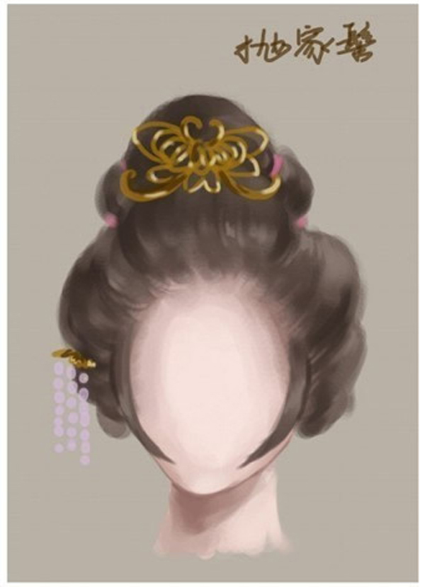家佳樂(lè)文學(xué)女子古裝發(fā)型參考（十）