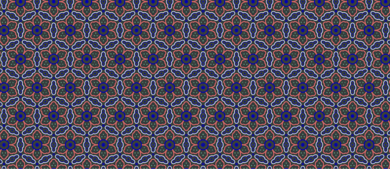 中國(guó)傳統(tǒng)明代服飾六瓣花圖案，矢量素材