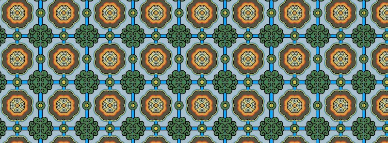 中國傳統(tǒng)明代服飾古典雅致圖案，矢量素材